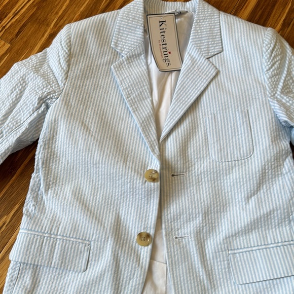 Kitestrings by Hartstrings Seersucker Suit - Picture 3 of 5